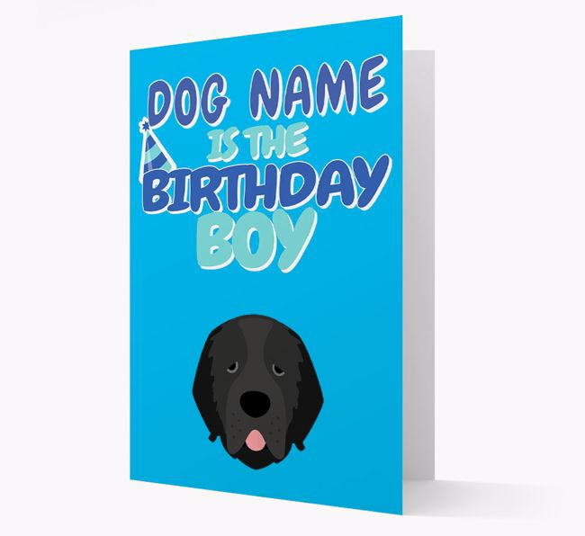 'Birthday Boy' Card with {breedFullName} Icon